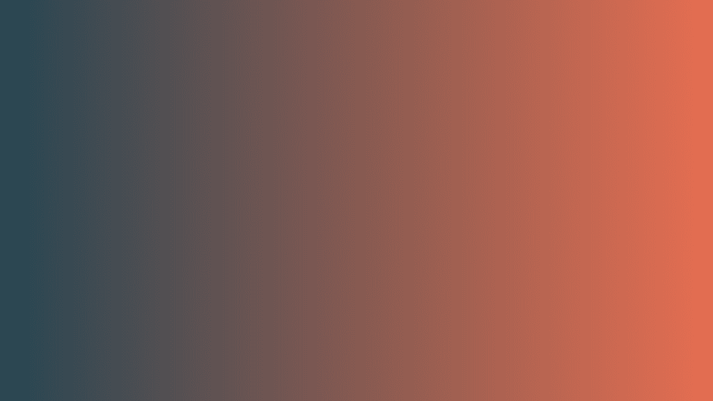 Degradado de azul petróleo a naranja, imagen de prueba