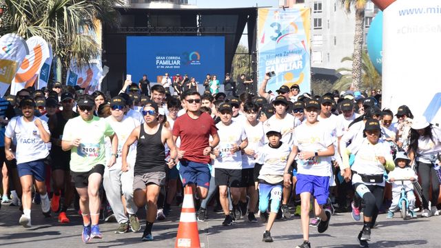 Corrida por la niñez