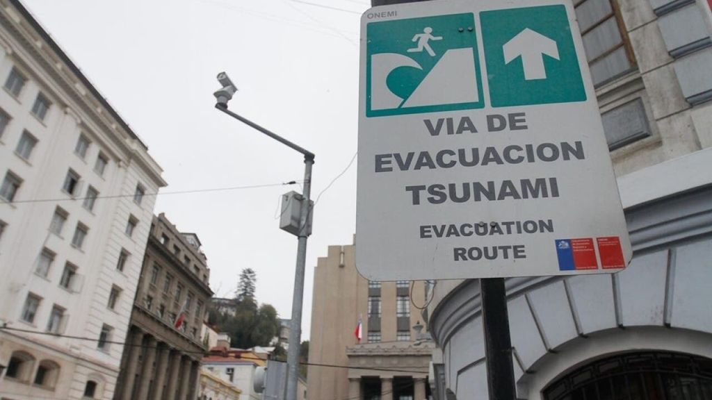 vía de evacuación vía de evacuación