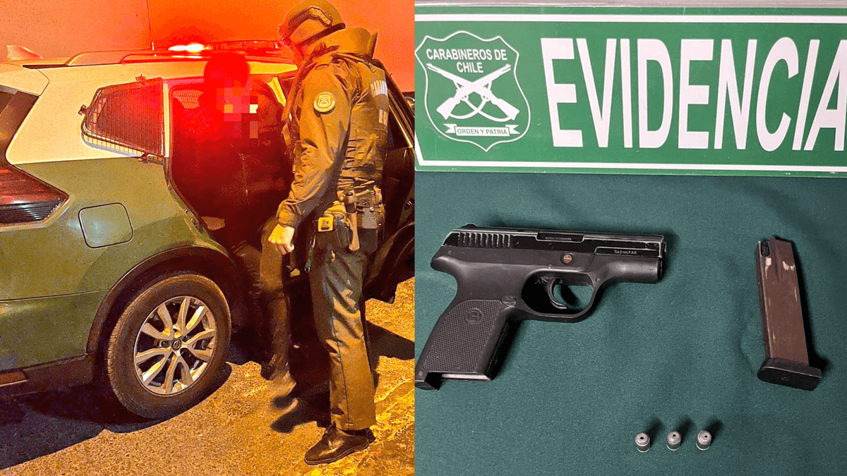 Joven detenido con arma adaptada en Playa El Lenguado Joven detenido con arma adaptada en Playa El Lenguado