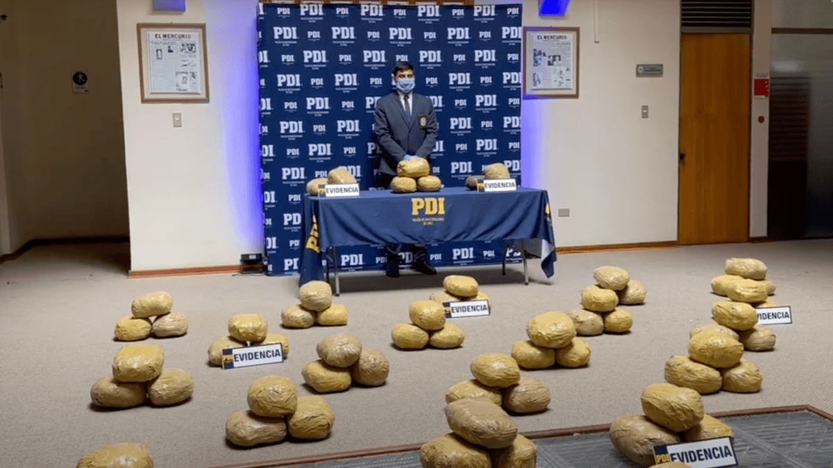 Incautan 104 kilos de marihuana en Antofagasta Incautan 104 kilos de marihuana en Antofagasta