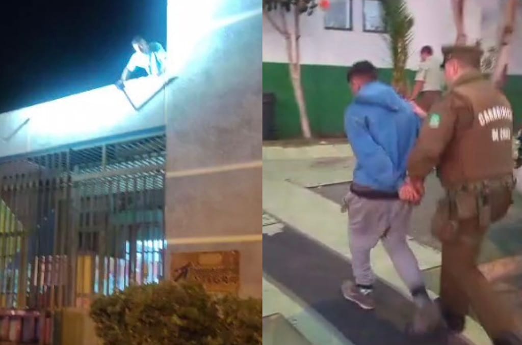 Detenido Robando Jardín Infantil Detenido Robando Jardín Infantil