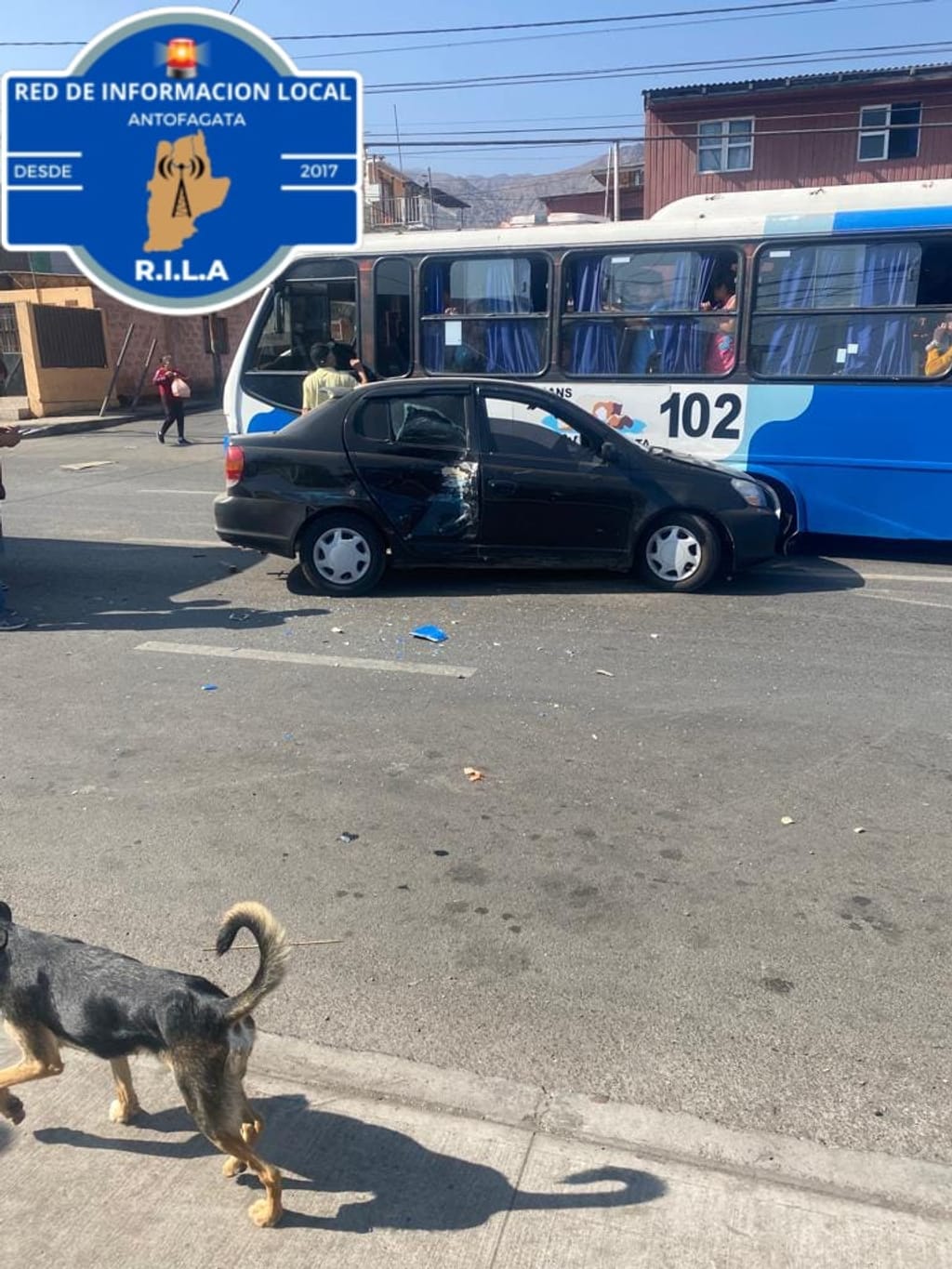 Colisión Sector Norte Colisión Sector Norte