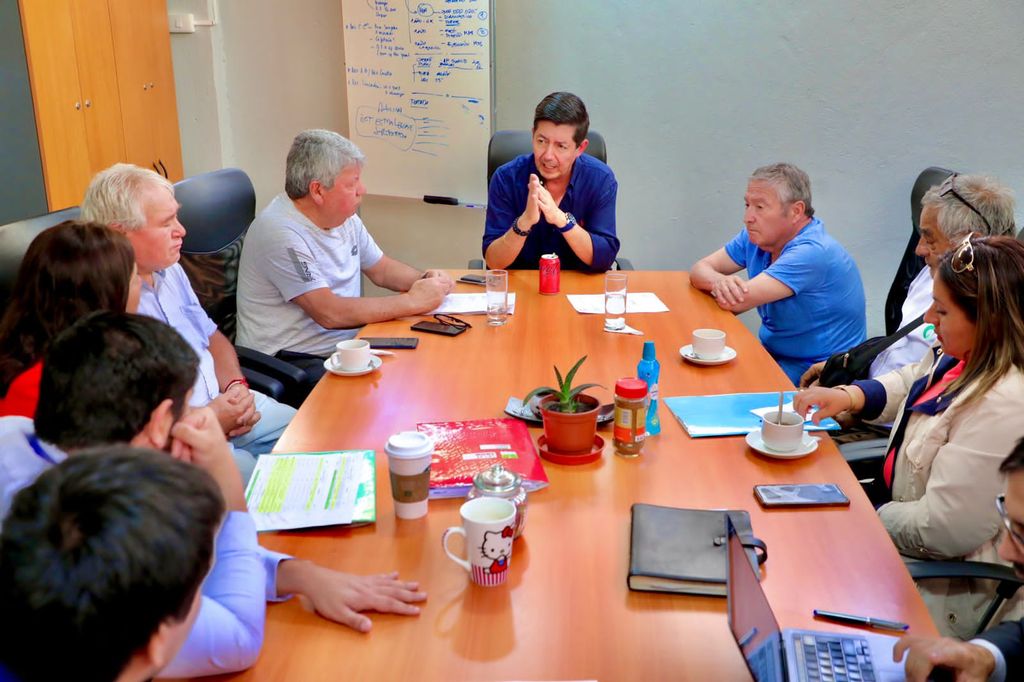 Reunión Recolectores en Municipalidad Reunión Recolectores en Municipalidad