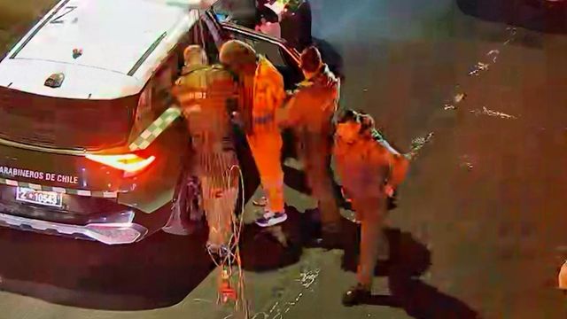Detenidos por dañar cámaras