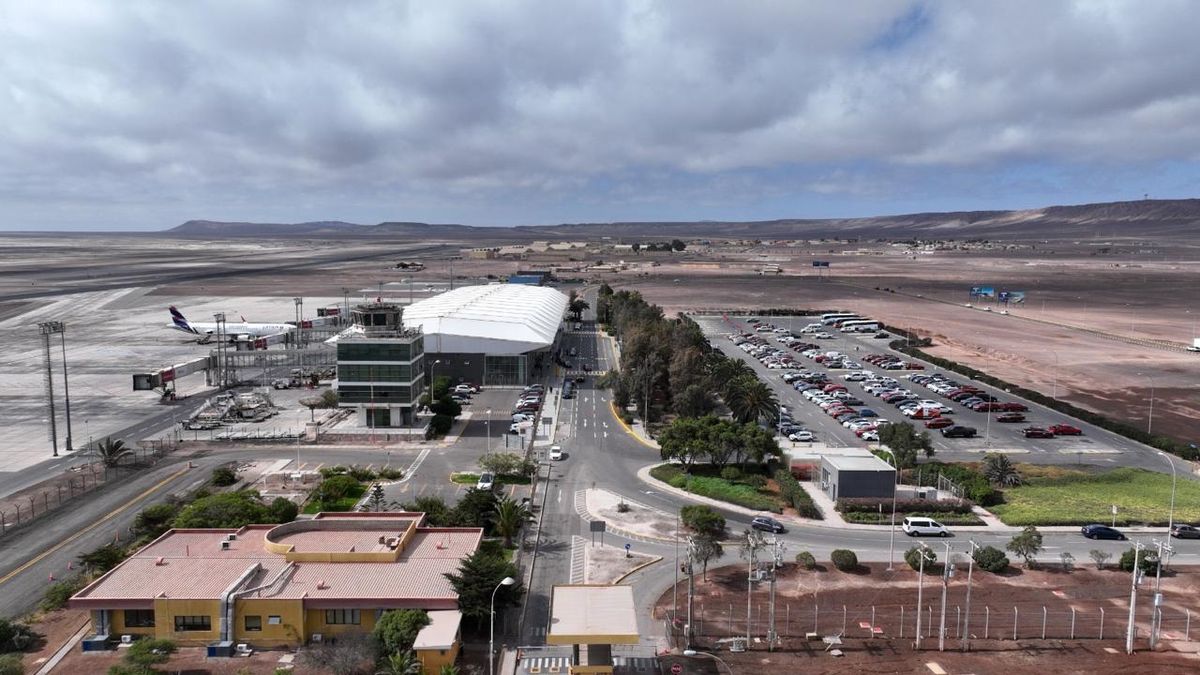 Proyección Aeropuerto Antofagasta