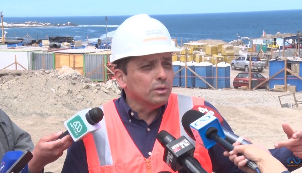 Carlos Méndez, gerente general Aguas Antofagasta Carlos Méndez, gerente general Aguas Antofagasta