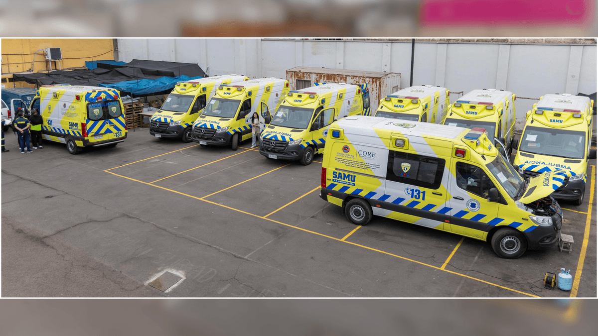 Inversión millonaria en ambulancias de avanzada para SAMU en Antofagasta Inversión millonaria en ambulancias de avanzada para SAMU en Antofagasta
