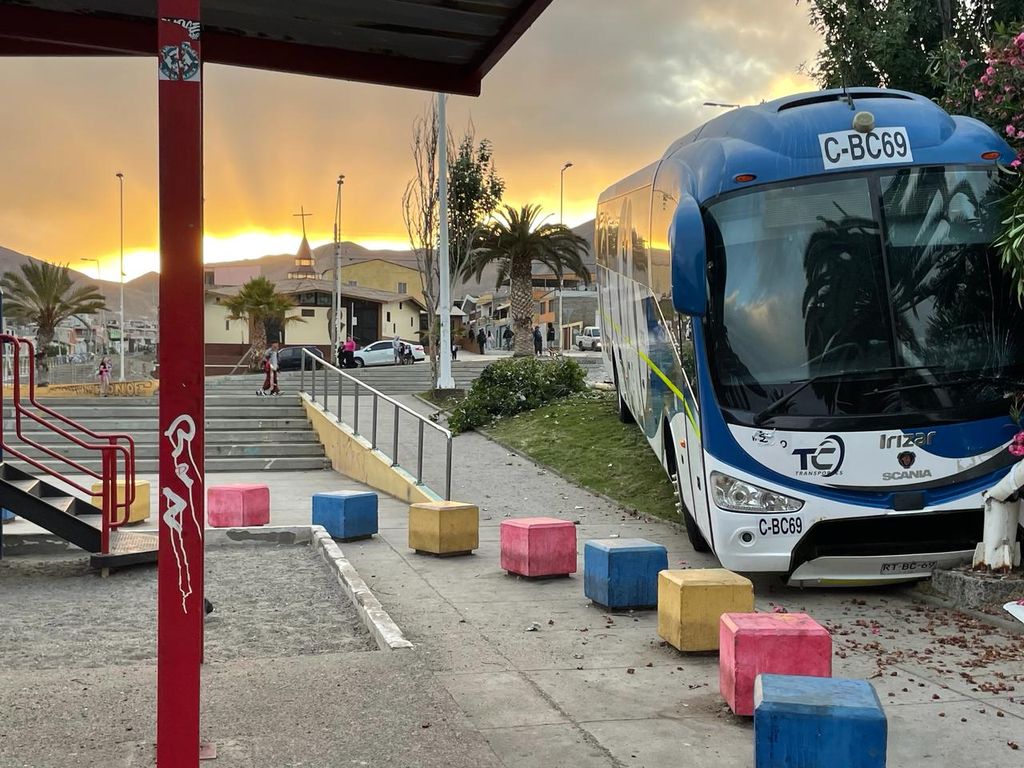 Accidente Bus Plaza El Olivar Accidente Bus Plaza El Olivar