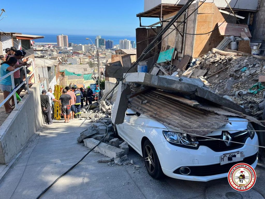 Accidente Caída de Muro