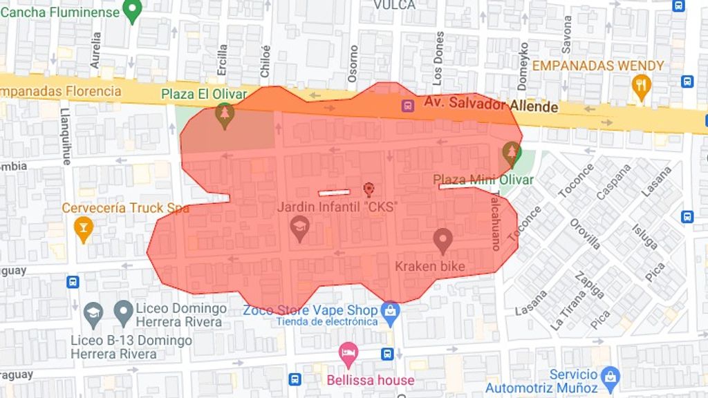 Corte de luz no programado Corte de luz no programado