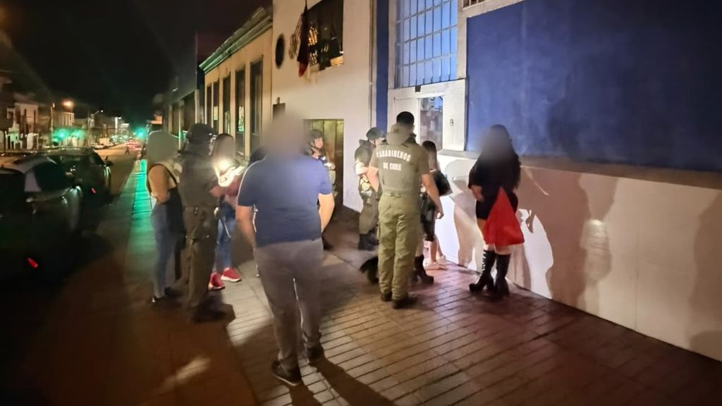 Fiesta clandestina centro Antofagasta