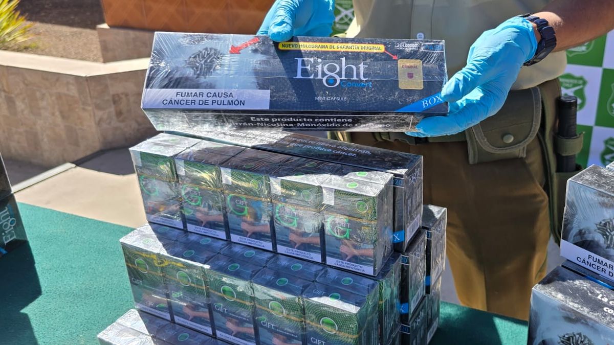 Contrabando de cigarrillos Contrabando de cigarrillos