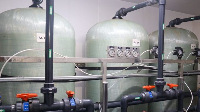 Camar agua potable