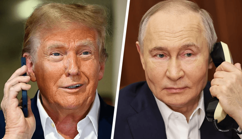 Donald Trump y Vladimir Putin Donald Trump y Vladimir Putin