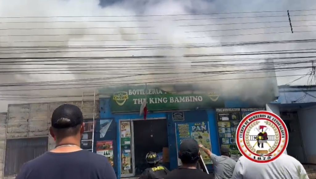 Incendio Botillería Incendio Botillería
