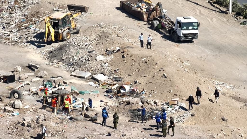 Desalojo Exvertedero La Chimba