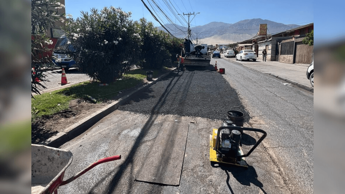 Alcalde de Antofagasta lidera reparación de baches en Avenida Arturo Pérez Canto Alcalde de Antofagasta lidera reparación de baches en Avenida Arturo Pérez Canto