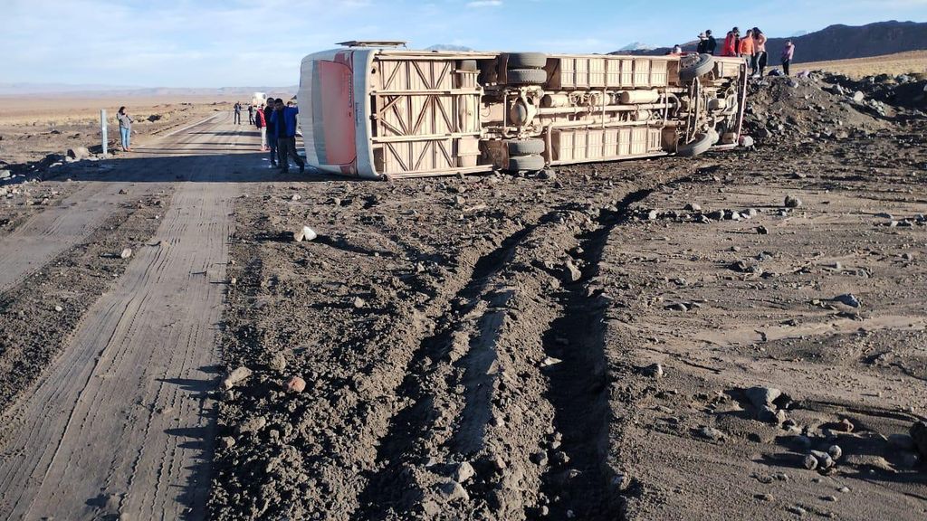 Accidente Ruta 21-CH Ascotán Accidente Ruta 21-CH Ascotán