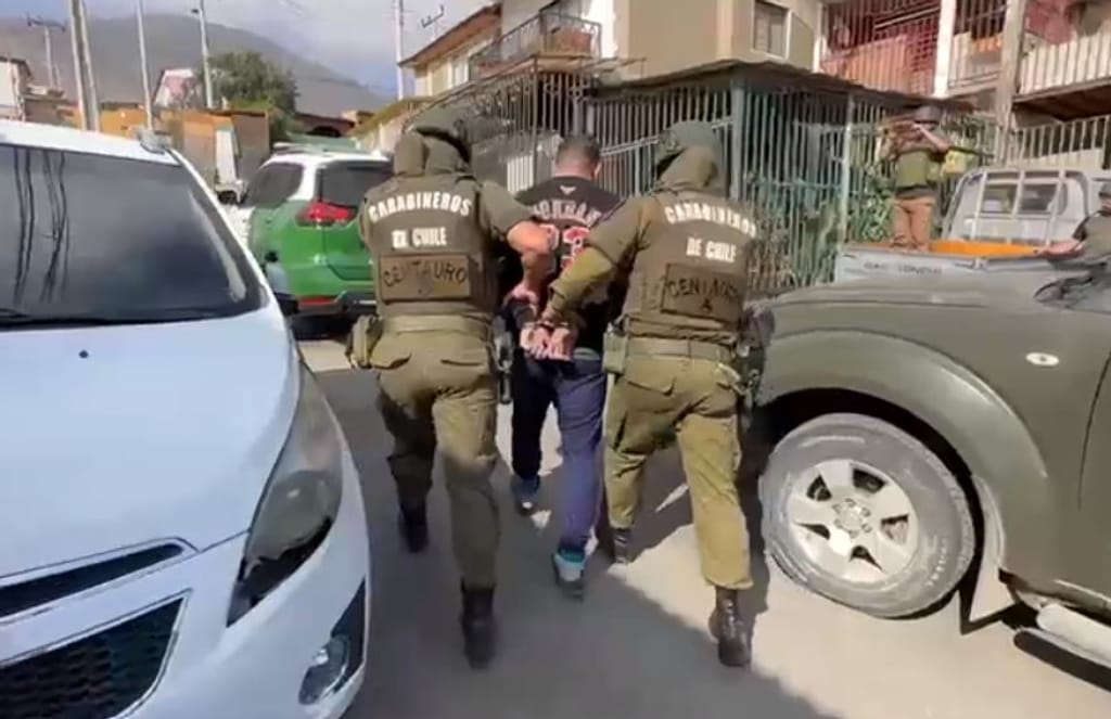 Detenido Carabineros OS9 Detenido Carabineros OS9