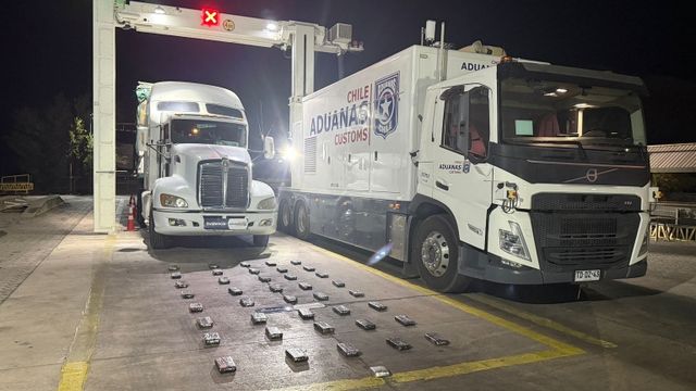 Camión escáner detecta cocaína en Quillagua Camión escáner detecta cocaína en Quillagua