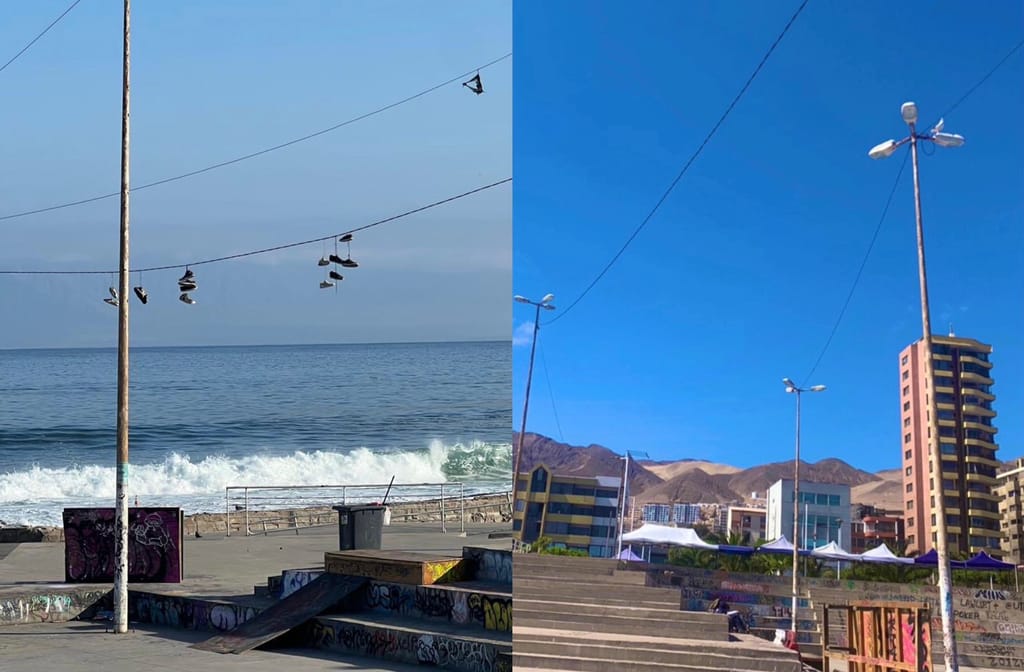 Denuncia Zapatillas Colgando Parque Croacia Denuncia Zapatillas Colgando Parque Croacia