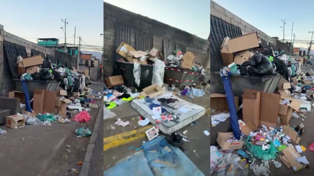 Foco de basura Escuela Padre Cariola