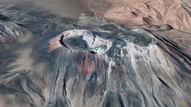 Volcán Láscar San Pedro de Atacama