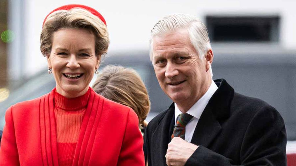 Matilde y Felipe reyes de Bélgica Matilde y Felipe reyes de Bélgica