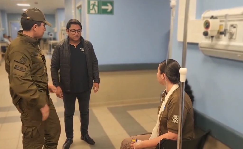 Atropello de Carabinero en Calama Atropello de Carabinero en Calama