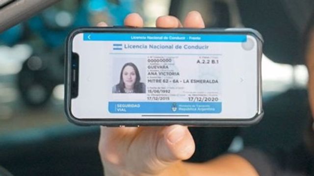 Licencia de conducir digital
