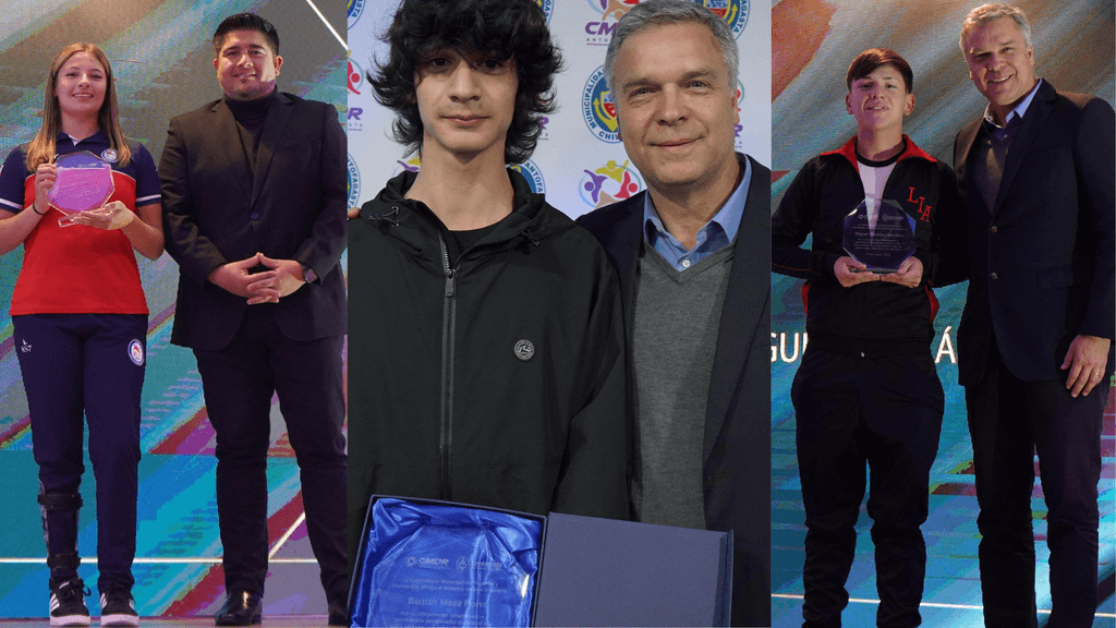 premiación deportistas CMDR