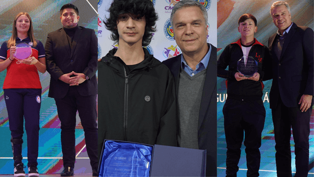 premiación deportistas CMDR