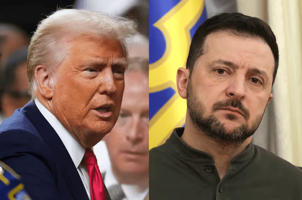 Donald Trump y Volodomir Zelensky Donald Trump y Volodomir Zelensky