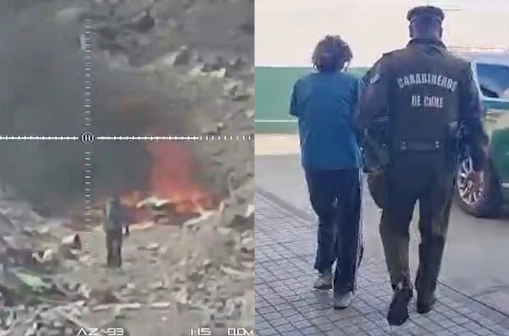 Mujer Detenida Ex Vertedero Municipal Mujer Detenida Ex Vertedero Municipal