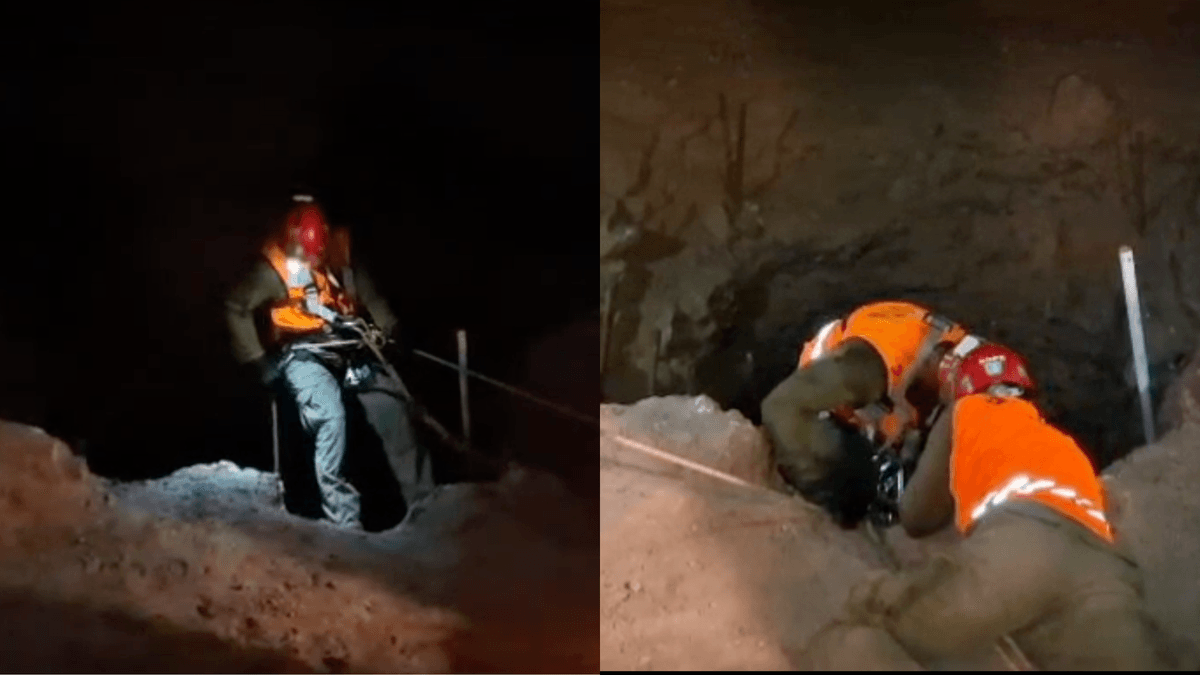 Menor cae en pique minero en Roca Roja, Antofagasta Menor cae en pique minero en Roca Roja, Antofagasta