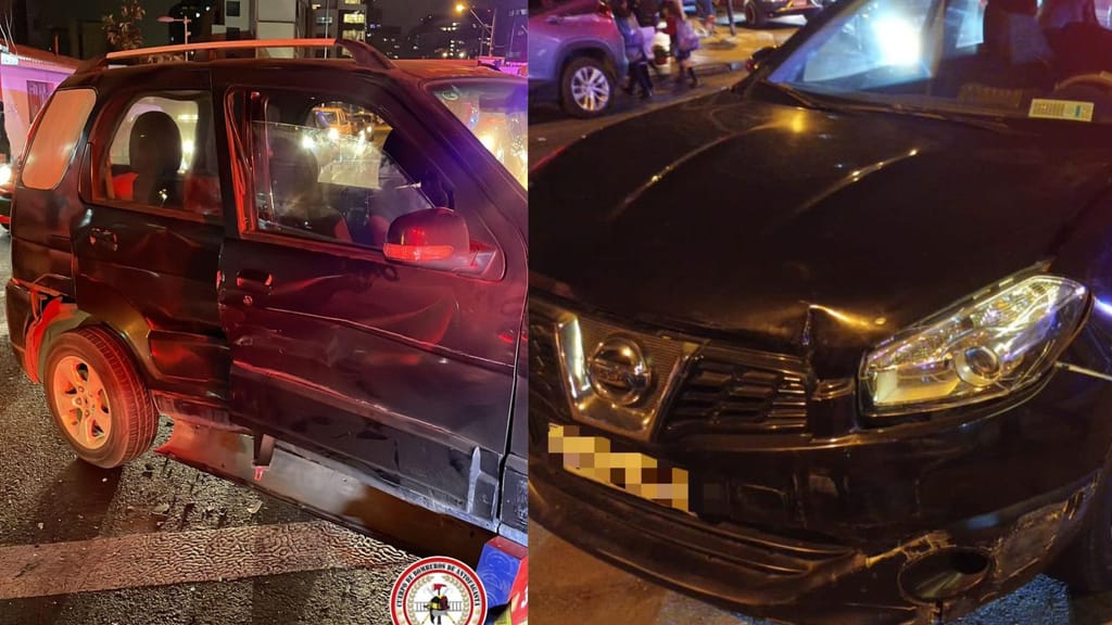 Colisión vehicular Colisión vehicular