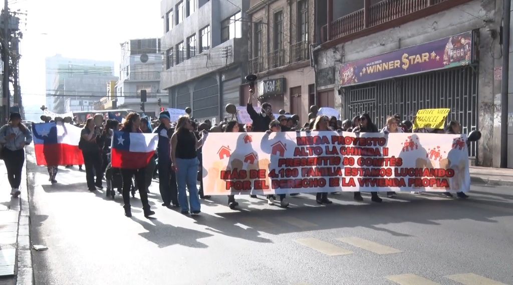 Manifestación Vecinos Megaproyecto Altos La Chimba 2 Manifestación Vecinos Megaproyecto Altos La Chimba 2