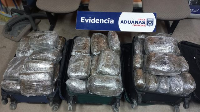 Incautación droga