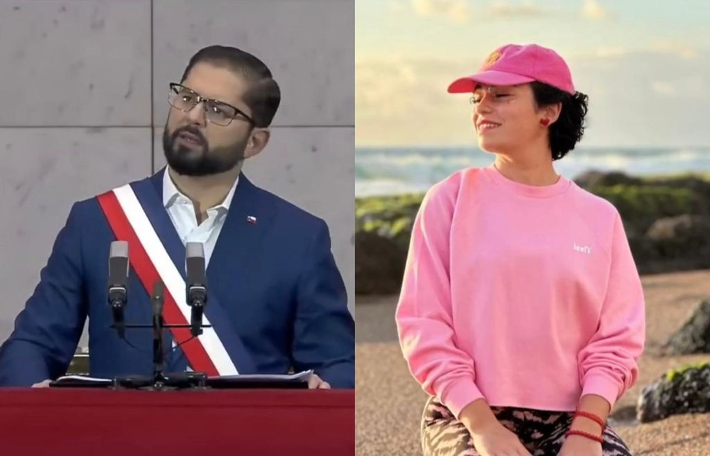 Presidente Boric Cuenta Pública - Profesora Katherine Yoma Presidente Boric Cuenta Pública - Profesora Katherine Yoma