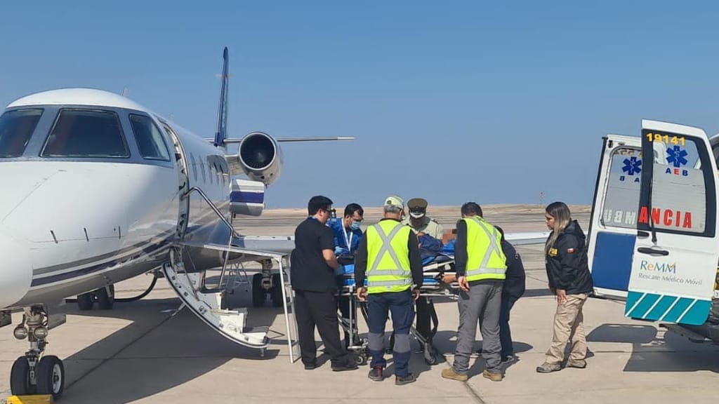 Camionero trasladado a Hospital Regional Camionero trasladado a Hospital Regional