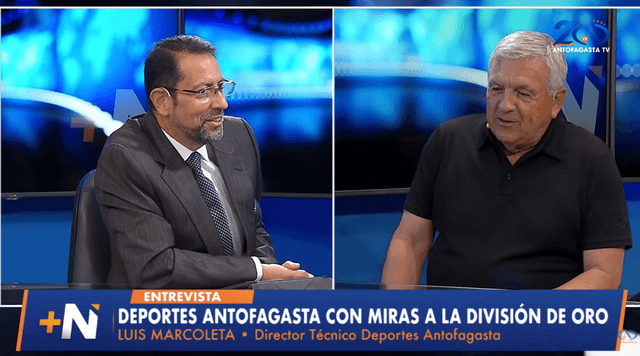 Luis Marcoleta - DT Deportes Antofagasta Luis Marcoleta - DT Deportes Antofagasta