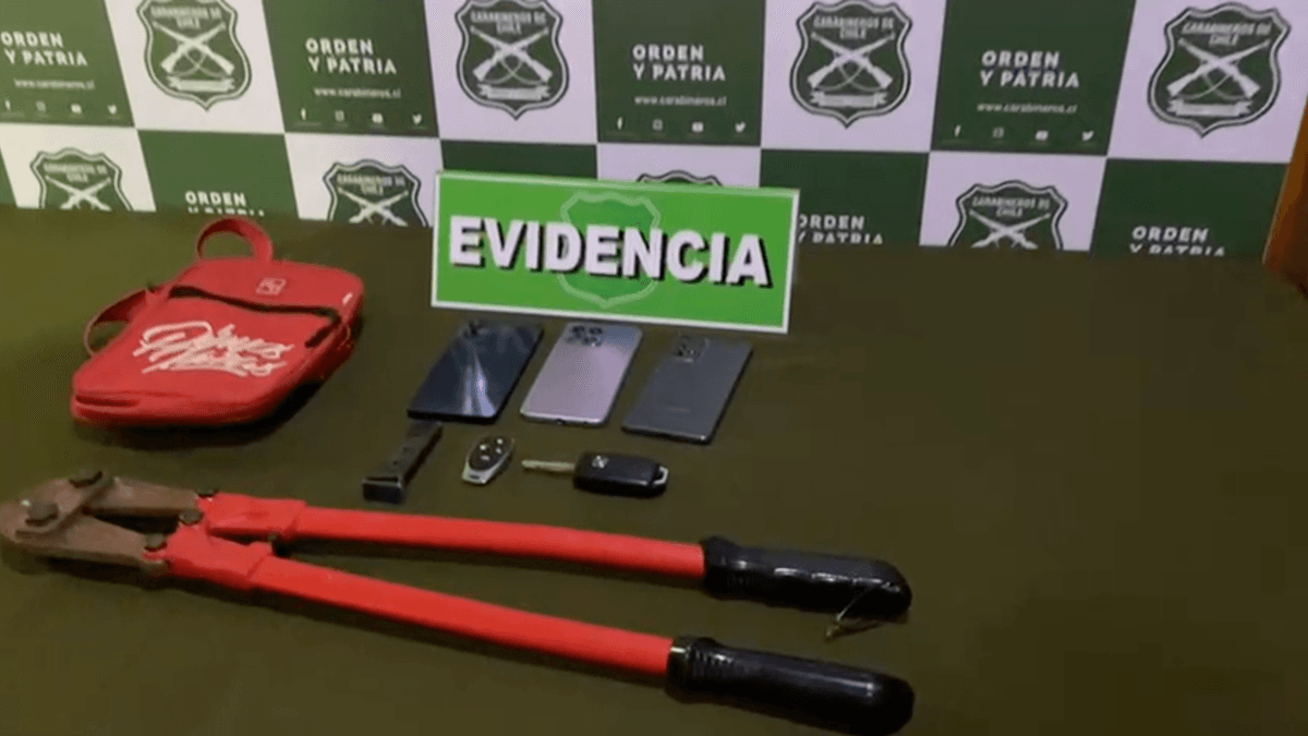 Evidencia Carabineros