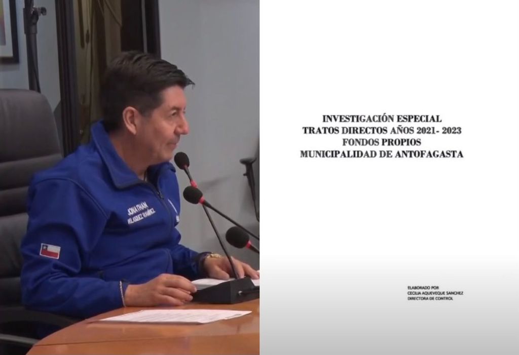 Alcalde Jonathan Velásquez - Informe Dirección de Control Alcalde Jonathan Velásquez - Informe Dirección de Control