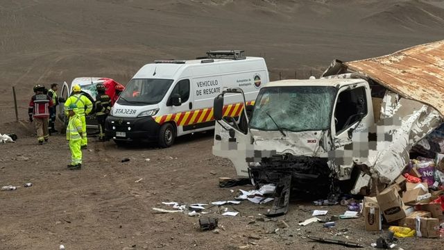 Accidente Ruta B-400