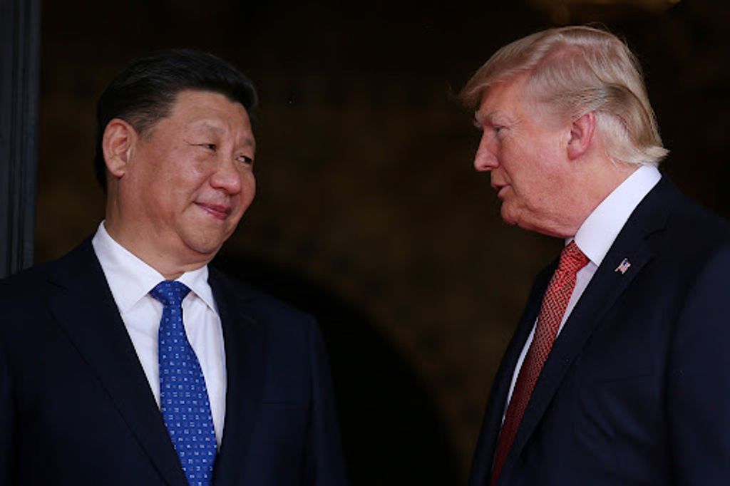 Xi Jinping y Donald Trump Xi Jinping y Donald Trump