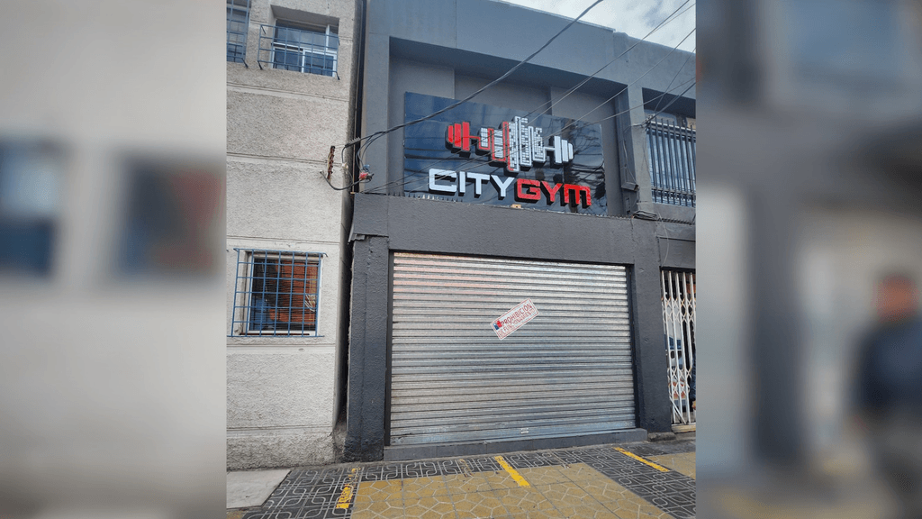 City Gym clausurado City Gym clausurado
