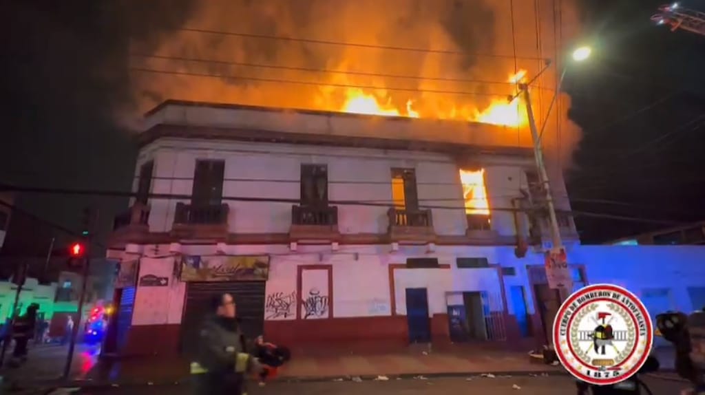 Incendio Casona Antigua Incendio Casona Antigua