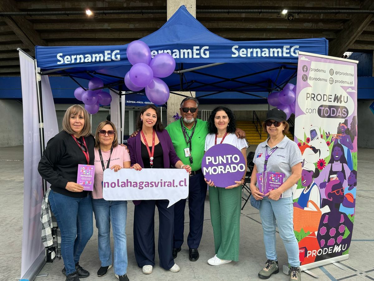 Festival de Calama incluirá Punto Morado contra violencia de género Festival de Calama incluirá Punto Morado contra violencia de género