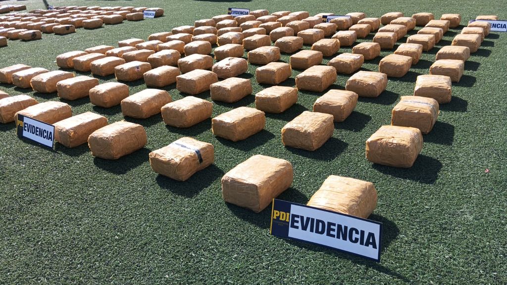 Incautación toneladas droga Incautación toneladas droga